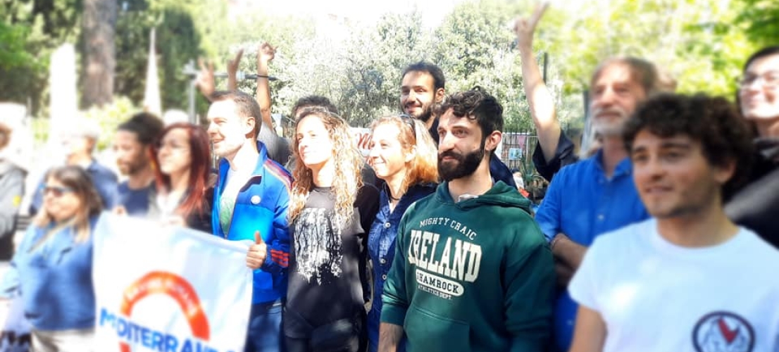 Dall'Aurelio a Kiev, la carovana della solidarietà contro la guerra