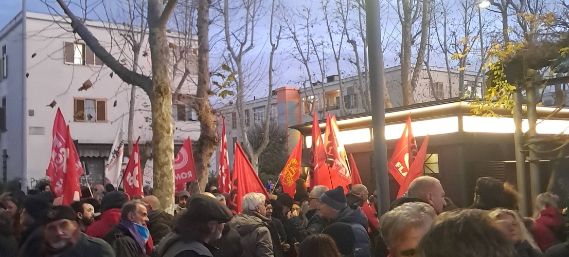 In marcia con la Cgil di Primavalle, contro la violenza e in difesa della democrazia
