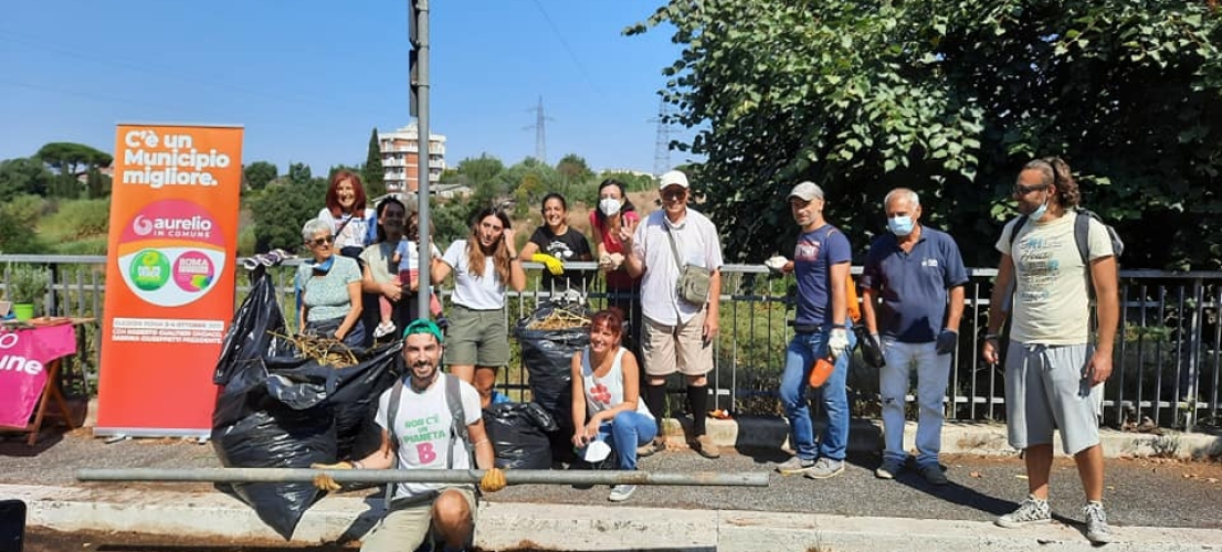 A Casalotti una giornata di cura del verde per fermare degrado e speculazione